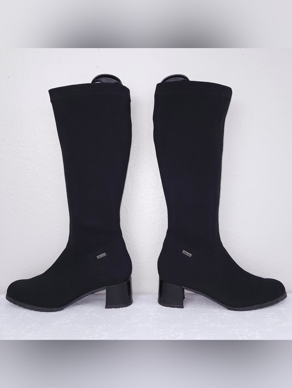 ARA Gore-Tex Heeled Boots Black Waterproof Tall Knee-High Zip US 7.5